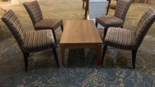 Fabric Dining Chair X4