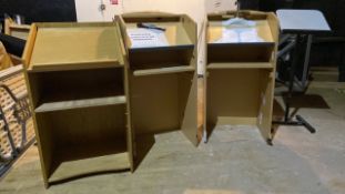 Podium Lectern X4