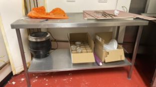 Stainless Steel Preparation Unit