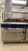 Blue Seal 6 Burner Range with Oven