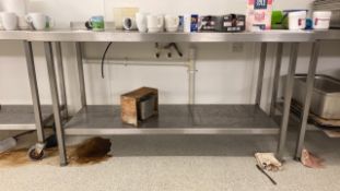 Stainless Steel Preparation Unit