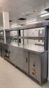Stainless Steel Hot Cupboard Unit with Gantry