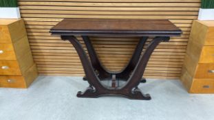English Oak Console Table -By John Richard