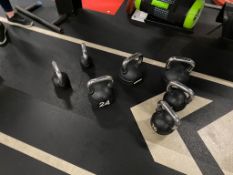 Assortment Of Kettlebells