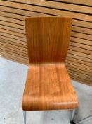 Oak Woodgrain Effect Commercial Grade Chairs