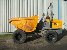 2011 Terex TA9 9 ton dumper Thwaites Benford Perkins engine turbo
