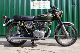Honda CB450 Motorcycle