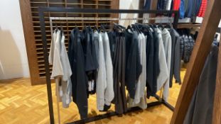 Clothes Hanging Rail X2
