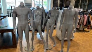 Mannequins X4