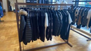 Clothes Hanging Rail X3