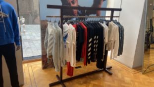 Clothes Hanging Rail X2