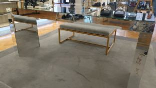 Mirrored Display Table