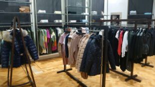 Clothes Hanging Rail X3