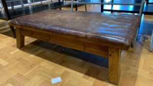 Leather Seating Bench
