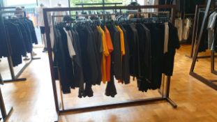 Clothes Hanging Rail X4