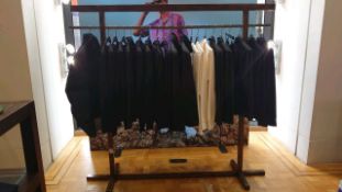 Clothes Hanging Rail X2