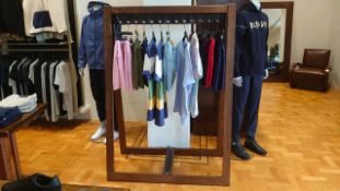 Clothes Hanging Rail X2