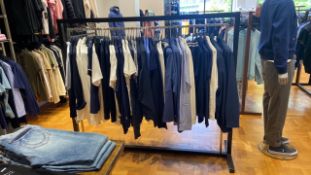 Clothes Hanging Rail X4