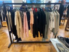 Clothes Hanging Rail X2