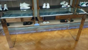 Mirrored Display Table