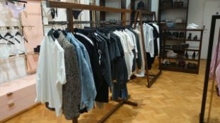 Clothes Hanging Rail X3