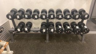 Physical Dumbbell Rack
