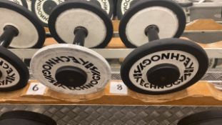 Technogym Dumbbells (6kg)