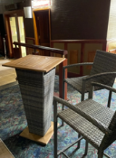 Rattan tables