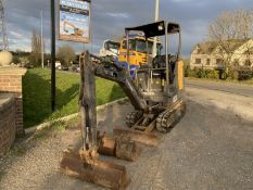 VOLVO EC17C MINI DIGGER DUMPER EXCAVATOR JCB