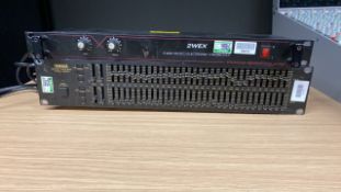 Stereo Crossover and Graphic Equalizer Unit