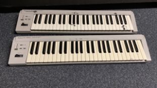 Roland PC-200 MK2 MIDI Keyboard X2