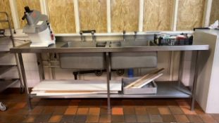 Stainless Steel Double Deep Based Sink