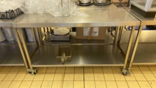 Stainless Steel Preparation Unit