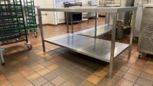Stainless Steel Preparation Unit