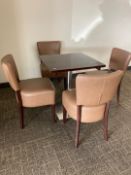 Table & 4 Chairs