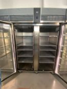 Foster EcoPro G2 2 Glass Door 1350Ltr Cabinet Fridge