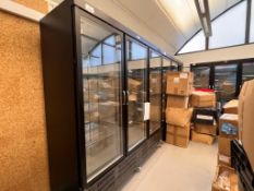 3 door lowe fridge