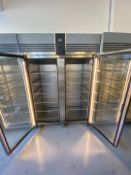 Foster EcoPro G2 2 Glass Door 1350Ltr Cabinet Fridge