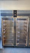 Foster EcoPro G2 2 Glass Door 1350Ltr Cabinet Fridge