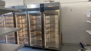 Foster EcoPro G2 2 Glass Door 1350Ltr Cabinet Fridge