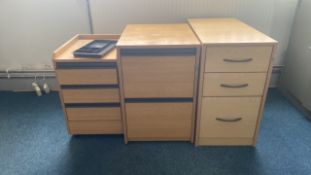 Assortment of Filing Cabinet X3