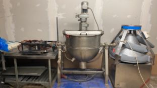 Double Jacketer Sugar Fondant Machine