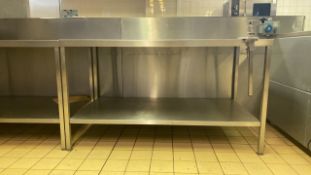 Stainless Steel Preparation Unit