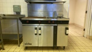 Morewood M Line Plus Solid Top Oven with Fryer