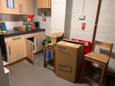 Contents of Storage Cupboard
