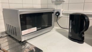 Microwave and Kettle