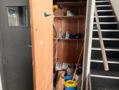 Contents of Cleaning Cupboard