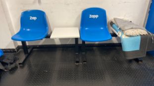 Plastic Chair and Table X2