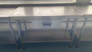 Stainless Steel Preparation Table