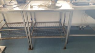 Stainless Steel Preparation Table